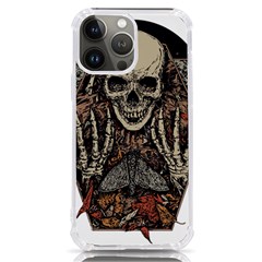 Gray And Multicolored Skeleton Illustration Iphone 13 Pro Max Tpu Uv Print Case by uniart180623