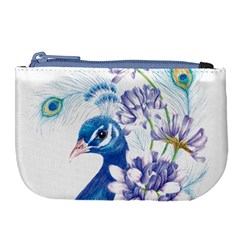 Peacock Large Coin Purse by uniart180623