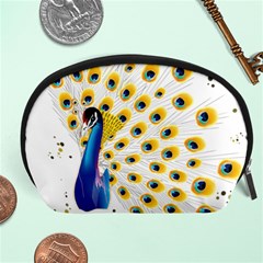 Bird Peafowl Peacock Animal Accessory Pouch (large) by uniart180623