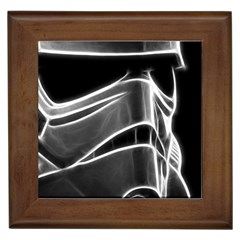 Stormtroopers Sci Fi Mask Framed Tile by uniart180623