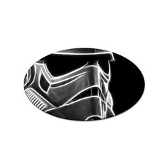 Stormtroopers Sci Fi Mask Sticker Oval (10 Pack) by uniart180623