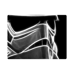 Stormtroopers Sci Fi Mask Premium Plush Fleece Blanket (mini) by uniart180623