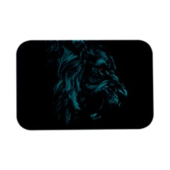 Angry Male Lion Predator Carnivore Open Lid Metal Box (silver)   by uniart180623