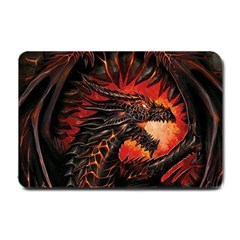 Dragon Small Doormat by uniart180623