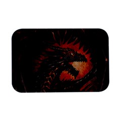 Dragon Open Lid Metal Box (silver)   by uniart180623