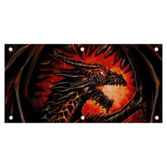 Dragon Banner And Sign 6  X 3  by uniart180623