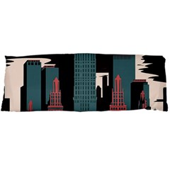 New York City Nyc Skyline Cityscape Body Pillow Case Dakimakura (two Sides) by uniart180623