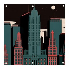 New York City Nyc Skyline Cityscape Banner And Sign 3  X 3  by uniart180623