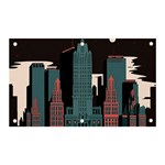 New York City Nyc Skyline Cityscape Banner and Sign 5  x 3  Front