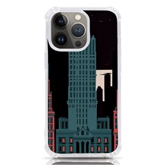 New York City Nyc Skyline Cityscape Iphone 13 Pro Tpu Uv Print Case by uniart180623