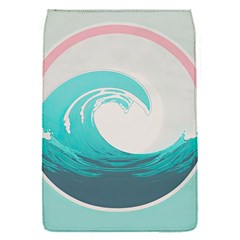 Tidal Wave Ocean Sea Tsunami Wave Minimalist Removable Flap Cover (s) by uniart180623