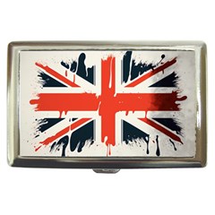 Union Jack England Uk United Kingdom London Cigarette Money Case by uniart180623