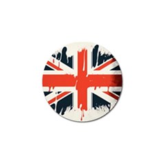 Union Jack England Uk United Kingdom London Golf Ball Marker (4 Pack) by uniart180623