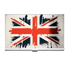 Union Jack England Uk United Kingdom London Business Card Holder by uniart180623