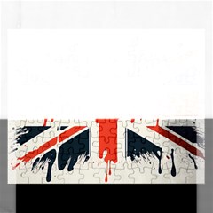 Union Jack England Uk United Kingdom London Rectangular Jigsaw Puzzl by uniart180623