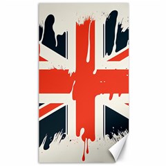 Union Jack England Uk United Kingdom London Canvas 40  X 72  by uniart180623