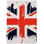 Union Jack England Uk United Kingdom London A4 Acrylic Clipboard Back