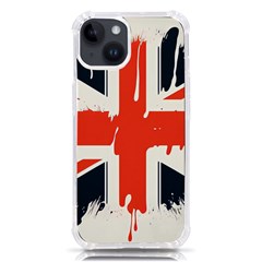 Union Jack England Uk United Kingdom London Iphone 14 Tpu Uv Print Case by uniart180623