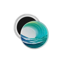 Tsunami Tidal Wave Wave Minimalist Ocean Sea 1 75  Magnets