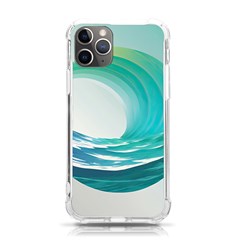 Tsunami Tidal Wave Wave Minimalist Ocean Sea Iphone 11 Pro 5 8 Inch Tpu Uv Print Case by uniart180623