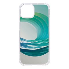 Tsunami Tidal Wave Wave Minimalist Ocean Sea Iphone 14 Tpu Uv Print Case by uniart180623