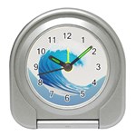 Wave Tsunami Tidal Wave Ocean Sea Water Travel Alarm Clock Front