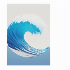 Wave Tsunami Tidal Wave Ocean Sea Water Large Garden Flag (two Sides) by uniart180623