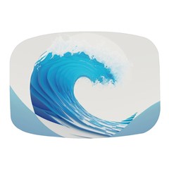 Wave Tsunami Tidal Wave Ocean Sea Water Mini Square Pill Box by uniart180623