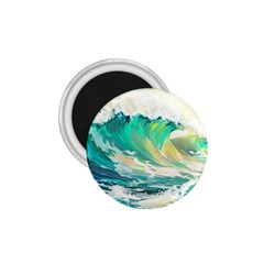 Waves Ocean Sea Tsunami Nautical Painting 1 75  Magnets