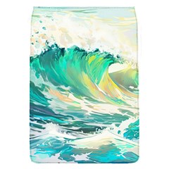 Waves Ocean Sea Tsunami Nautical Painting Removable Flap Cover (s) by uniart180623