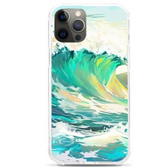 Waves Ocean Sea Tsunami Nautical Painting Iphone 12 Pro Max Tpu Uv Print Case by uniart180623