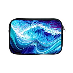 Tsunami Waves Ocean Sea Nautical Nature Water Apple Ipad Mini Zipper Cases by uniart180623