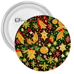 Christmas Pattern 3  Buttons