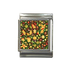 Christmas Pattern Italian Charm (13mm)