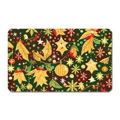 Christmas Pattern Magnet (rectangular)