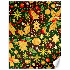 Christmas Pattern Canvas 18  X 24 