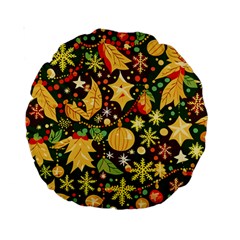 Christmas Pattern Standard 15  Premium Round Cushions