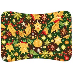 Christmas Pattern Velour Seat Head Rest Cushion