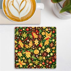 Christmas Pattern Uv Print Square Tile Coaster 