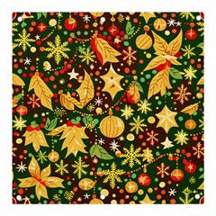 Christmas Pattern Banner And Sign 3  X 3 