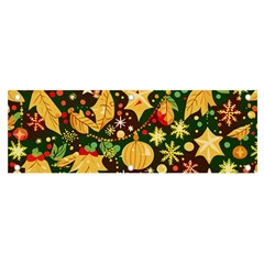 Christmas Pattern Banner And Sign 6  X 2  by Valentinaart