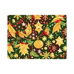 Christmas Pattern Premium Plush Fleece Blanket (mini)