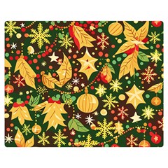 Christmas Pattern Premium Plush Fleece Blanket (medium) by Valentinaart