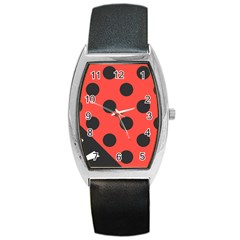 Abstract-bug-cubism-flat-insect Barrel Style Metal Watch by Ket1n9