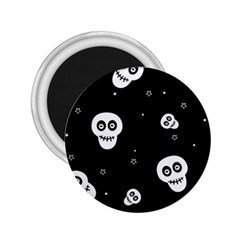 Skull Pattern 2 25  Magnets