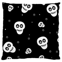 Skull Pattern Large Cushion Case (two Sides) by Ket1n9