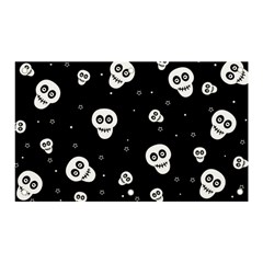 Skull Pattern Banner And Sign 5  X 3  by Ket1n9