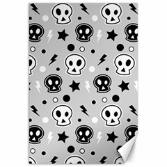 Skull-pattern- Canvas 20  X 30  by Ket1n9