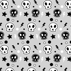 Skull-pattern- Play Mat (square) by Ket1n9