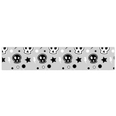 Skull-pattern- Small Premium Plush Fleece Scarf